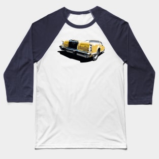 1970s Lincoln Continental in gold Baseball T-Shirt